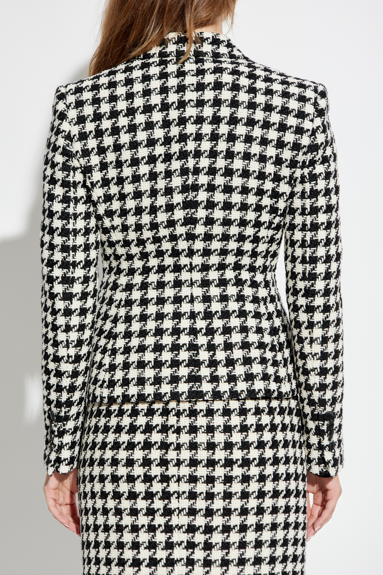 Dolce Gabbana Houndstooth Blazer Women s Clothing Vitkac